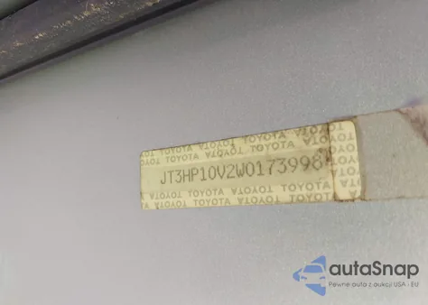 1998 Toyota Rav4 z USA, uszkodzony, nr VIN JT3HP10V2W0173998